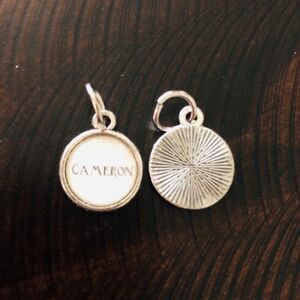 Kole Jax “Cameron” Adaptable Custom Silver Charm.